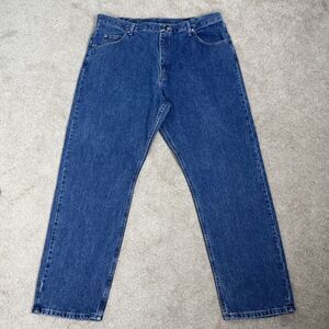 Wrangler Men's Five Star Premium Denim‎ Relaxed Fit Jeans Blue Stone 42x32